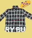 Burberry Checked shirt Item No. 8038144 A1003-BLACK IP CHK